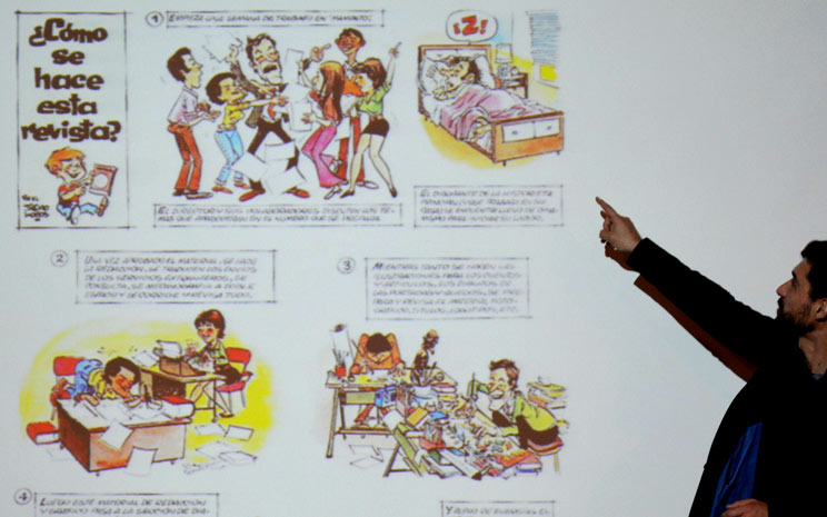 Claudio Aguilera: "Las décadas del 40 o 50 fueron doradas para la ilustración chilena"