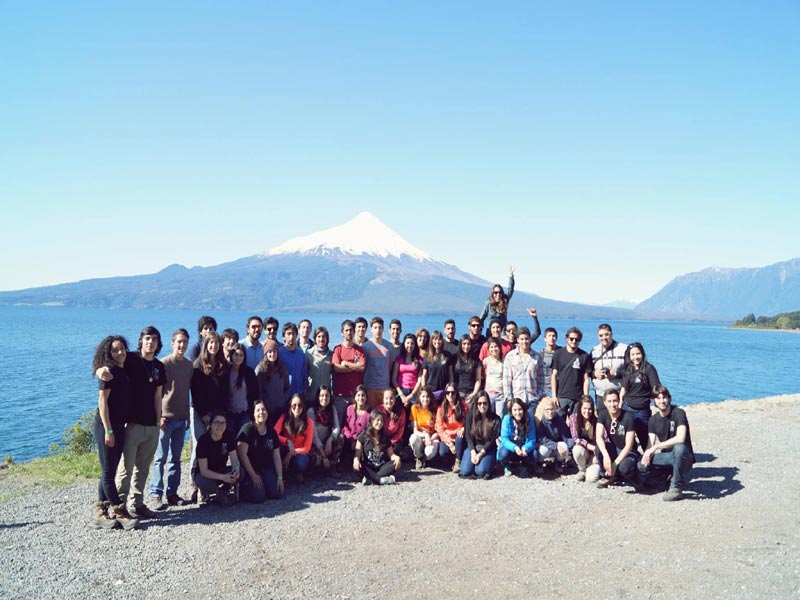 Estudiantes de Santo Tomás Viña del Mar participaron en “Enegeol Valdivia 2015”