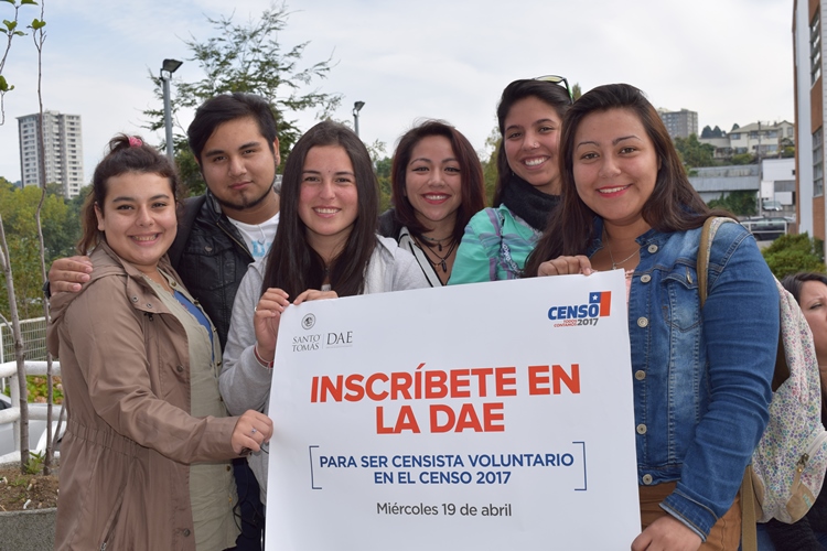 Estudiantes de educación superior se preparan para Censo 2017