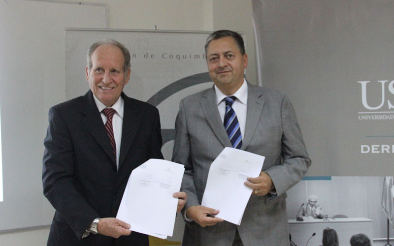 Tribunal Tributario y Aduanero firma convenio con UST La Serena