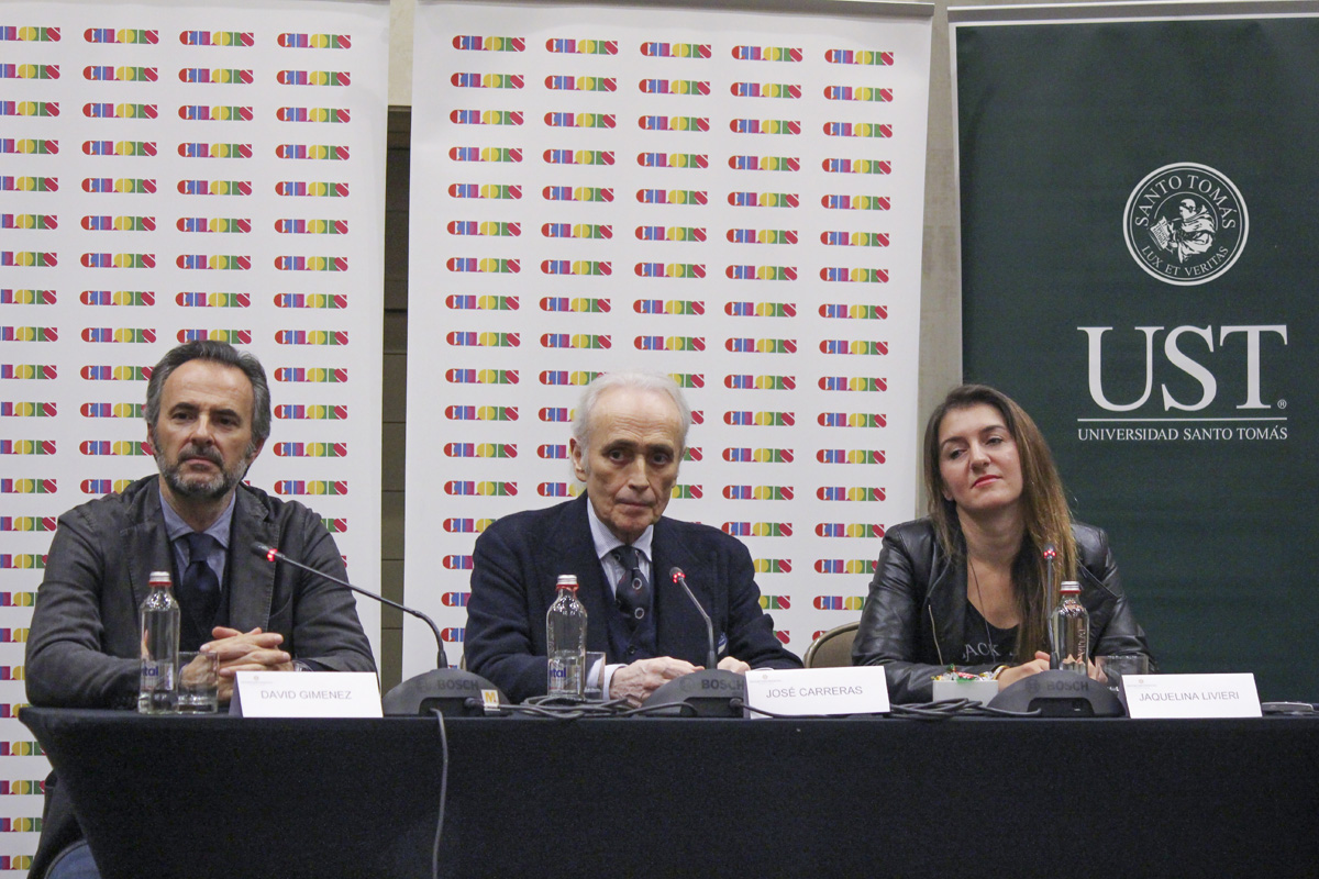 Tenor José Carreras: “Es una gran labor que apoyen y ayuden a la difusión de la cultura"