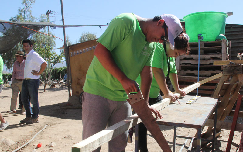 Trabajos voluntarios de verano: el sello tomasino va en ayuda de Monte Patria