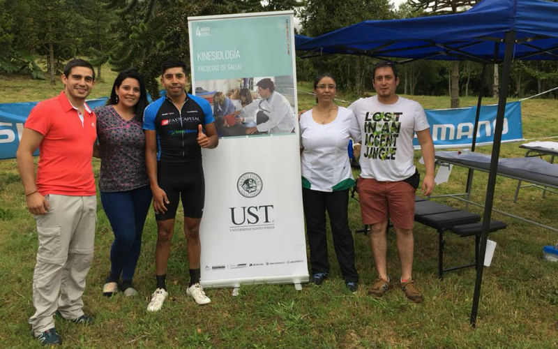 Kinesiología de la UST Osorno apoyó la competencia de Mountain Bike “Desafío XC Futangue 2018”