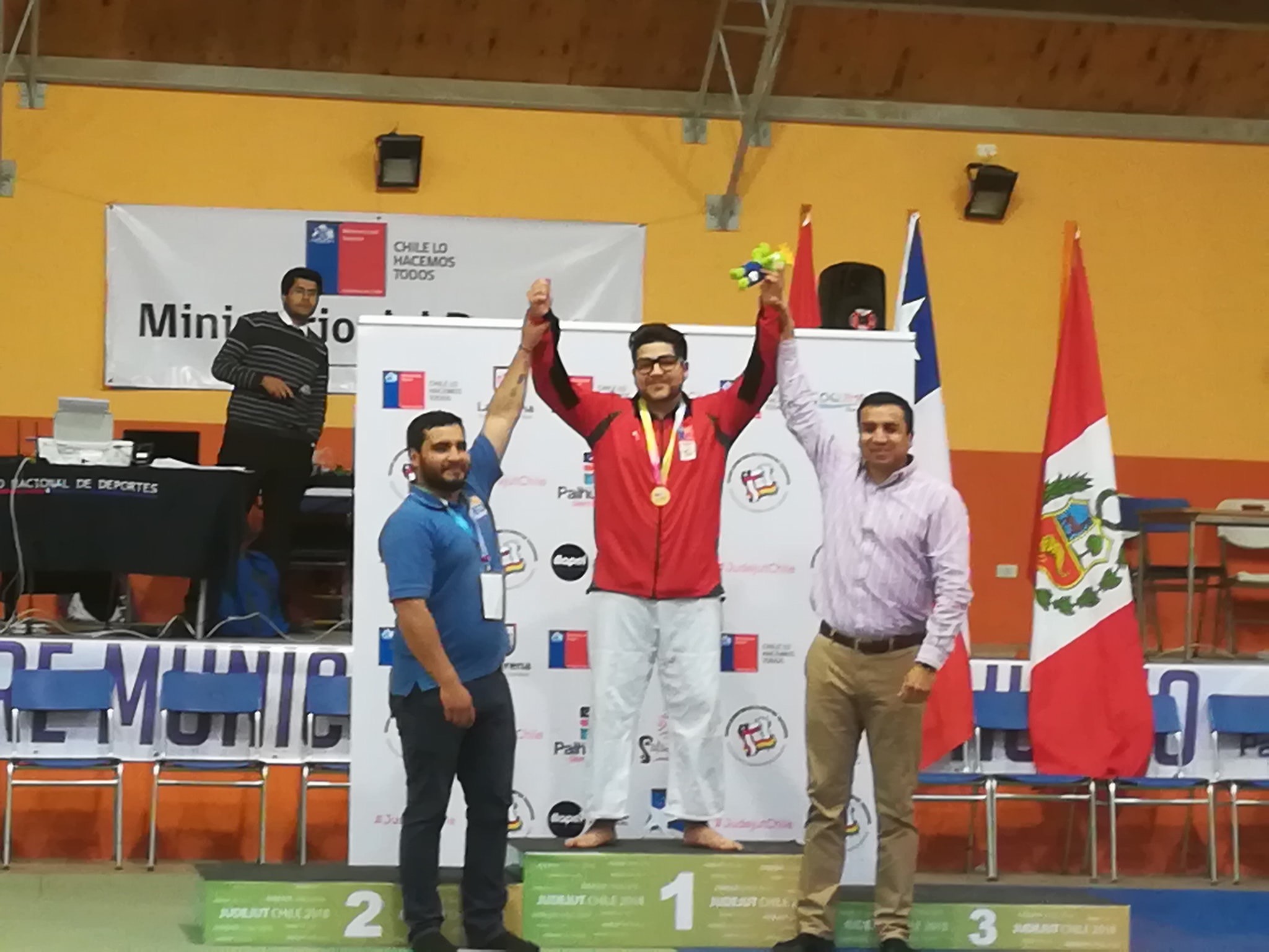 Tomasino iquiqueño obtiene medalla de oro en los JUDEJUT 2018