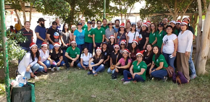 Lo mejor del 2018:  Santo Tomás Sede Arica llevó la Navidad a San Miguel de Azapa