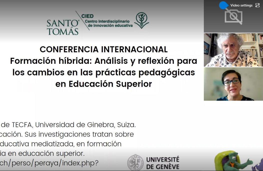 Doctor Daniel Peraya en conferencia sobre Formación Híbrida: “El docente es un creador de ocasiones de aprendizaje”