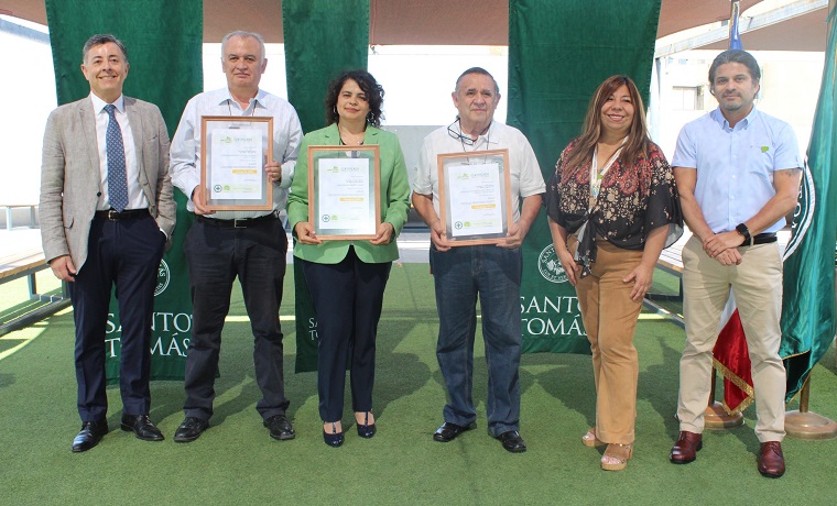 Comités Paritarios de Santo Tomás recibieron máxima certificación de Mutual de Seguridad en Antofagasta