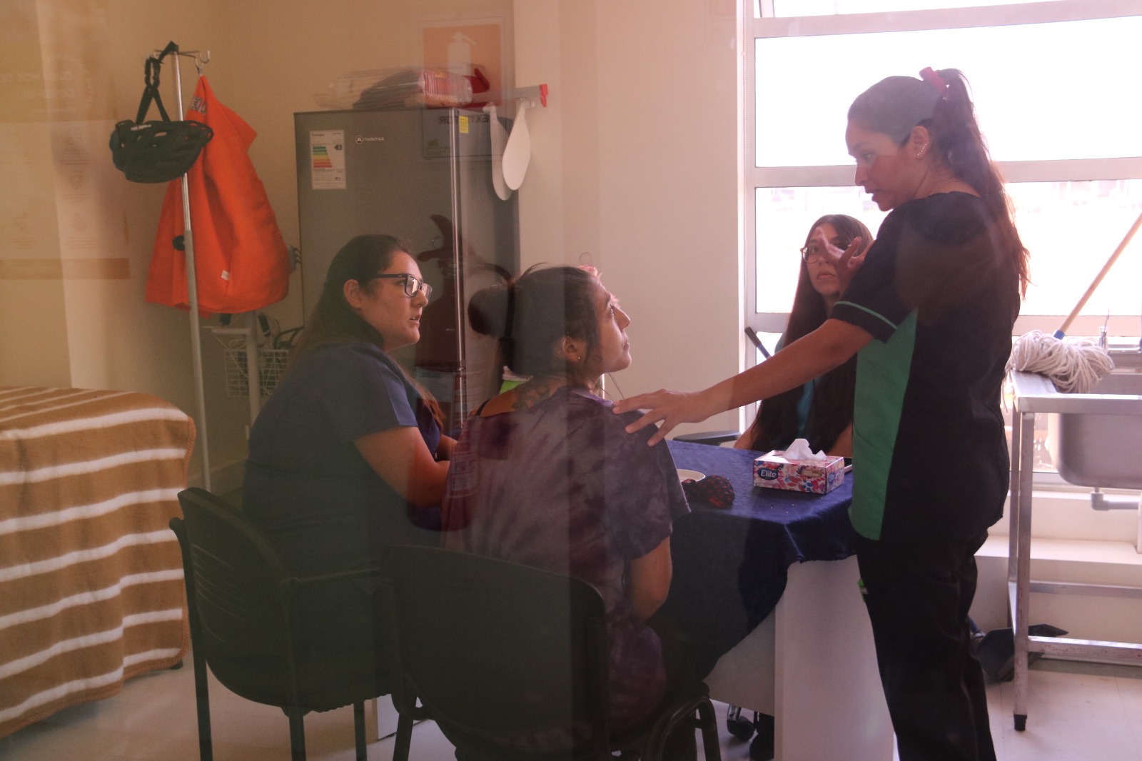 Carreras del área de la salud de UST La Serena realizan primera sesión de talleres interprofesionales de simulación clínica