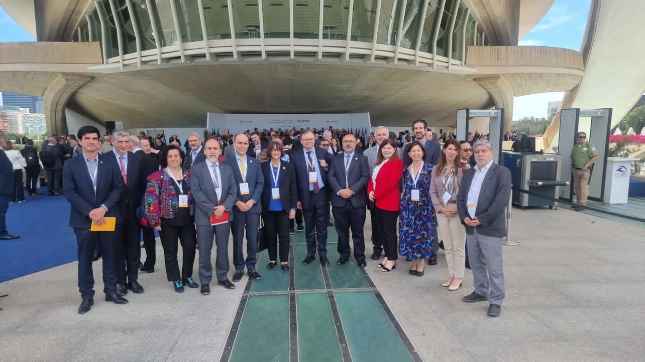 Rectora Claudia Peirano participa de V Encuentro Internacional de Rectores en España