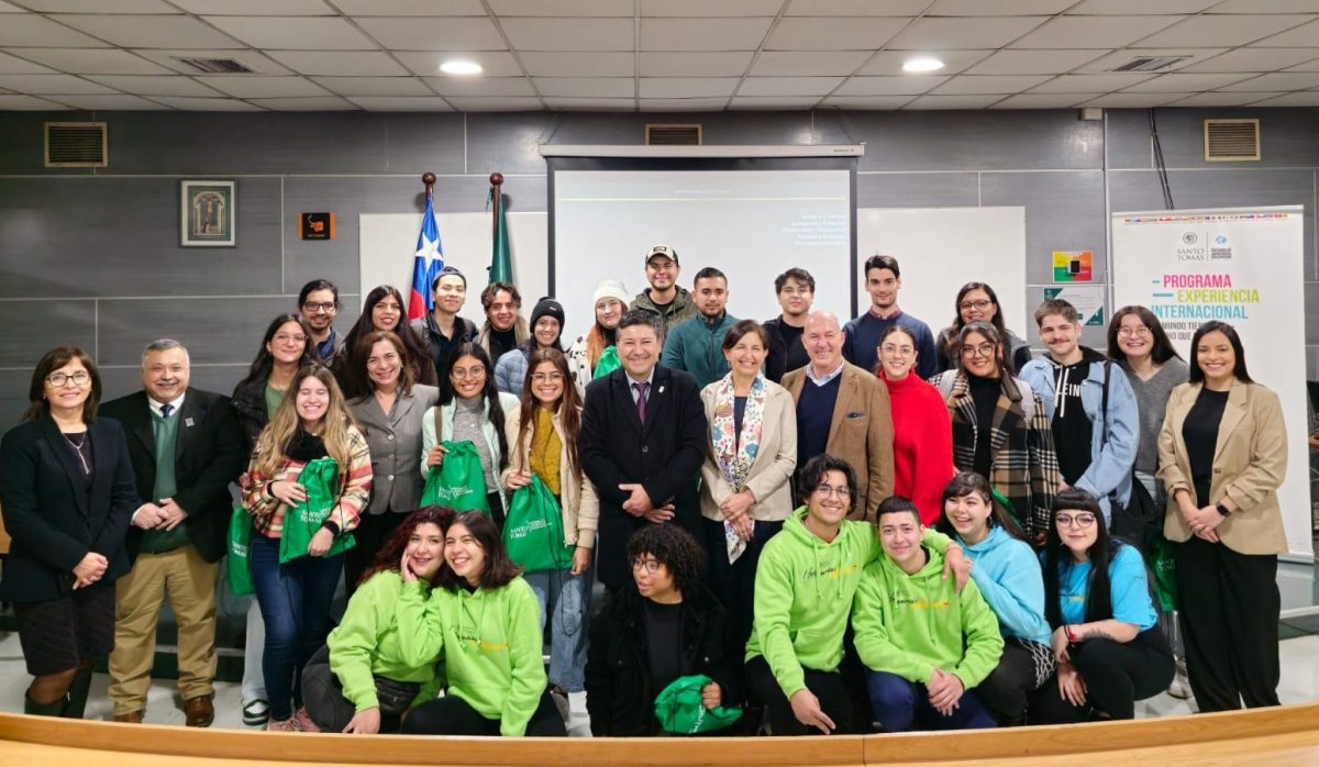 Programa Experiencia Internacional: Estudiantes de Intercambio recibieron bienvenida a Santo Tomás
