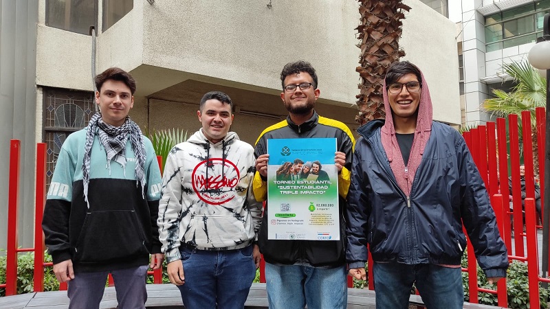 Estudiantes de Ingeniería Civil Industrial e Ingeniería Civil en Minas se coronaron campeones del Torneo de Sustentabilidad Triple Impacto