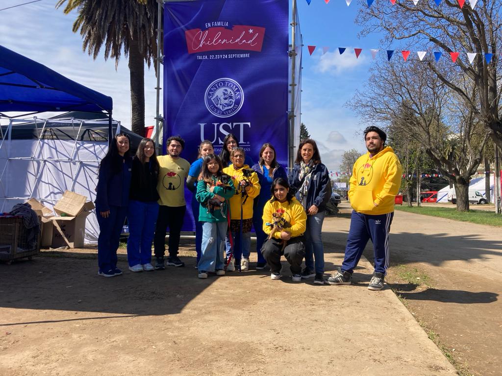 Con diversos operativos Santo Tomás Talca se sumó a la Fiesta de la "Chilenidad en Familia"