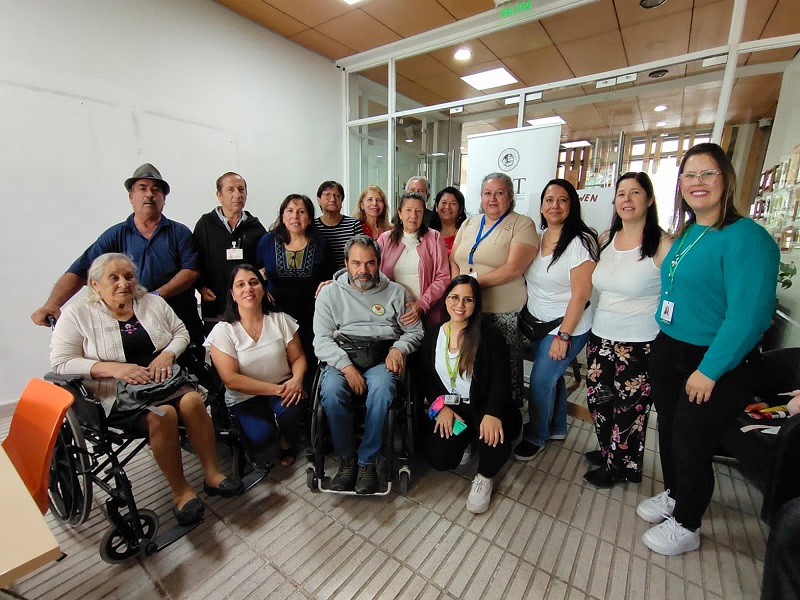 Terapia Ocupacional UST Santiago desarrolla proyecto de Vinculación con el Medio "Cuidar a los que Cuidan" 2023