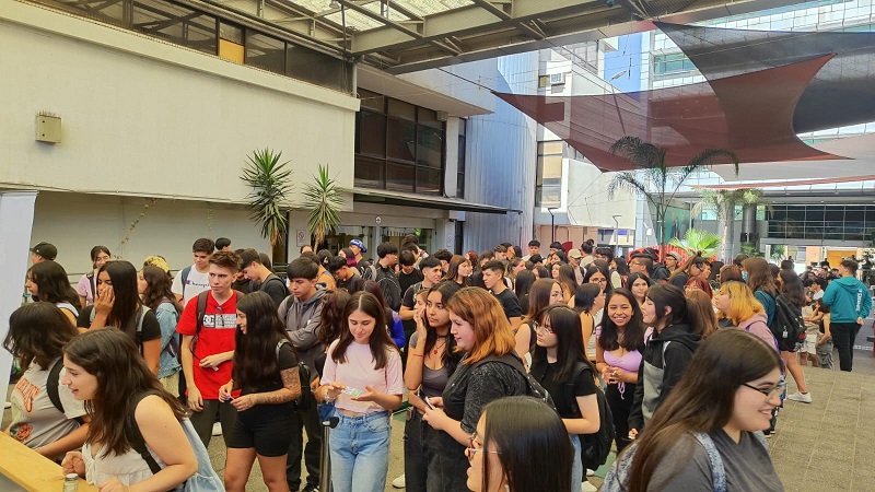 Gran participación de nuevos estudiantes en la Semana IVU 2024 de UST Santiago