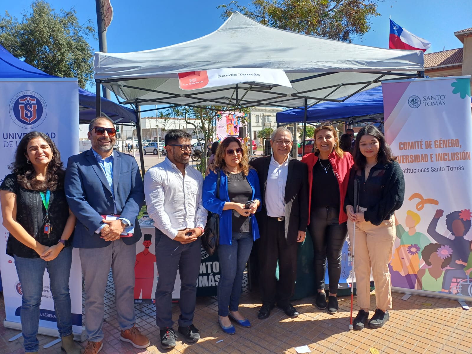 Comité de Inclusión de Santo Tomás se hizo presente en jornada expositiva sobre el autismo en La Serena