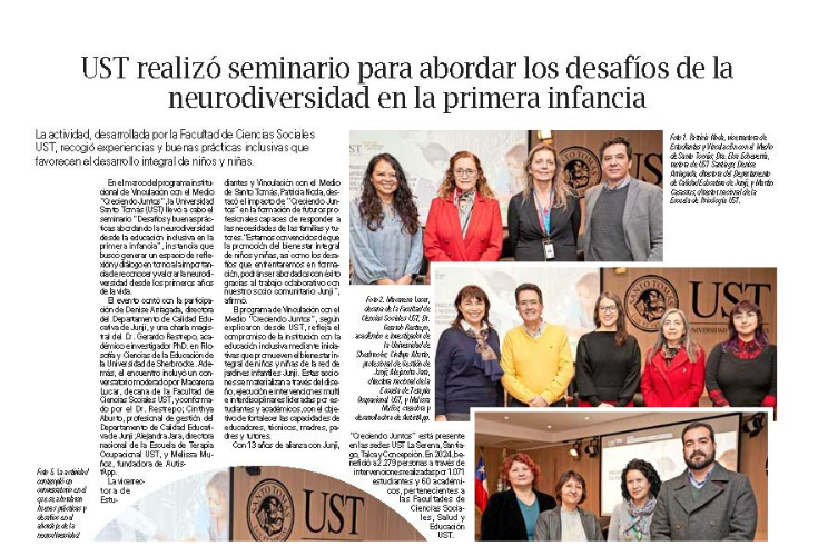 UST realizó seminario para abordar los desafíos de la  ...