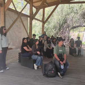 Estudiantes visitan el Centro Ecológico Laguna Batuco