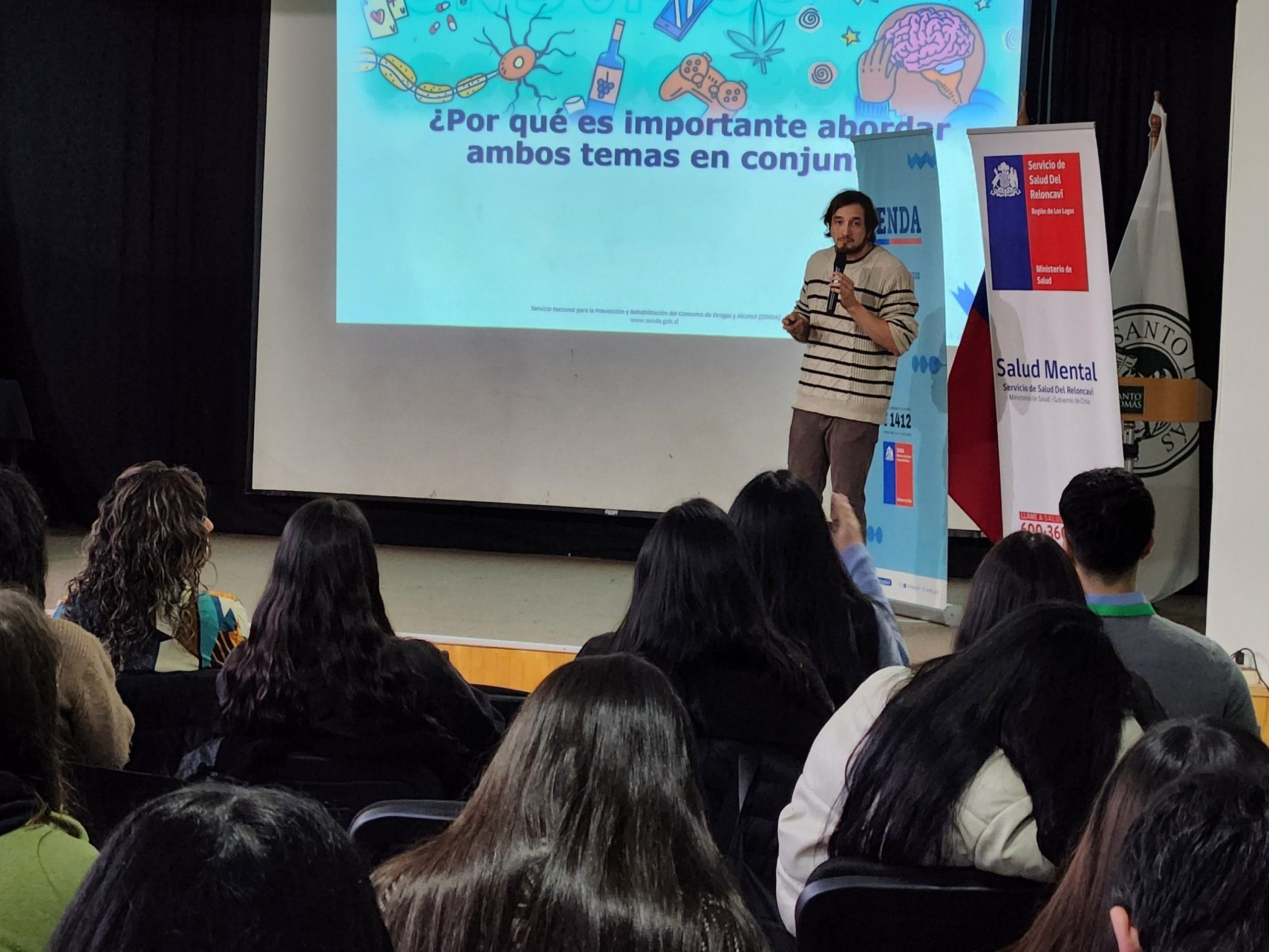 Universidad Santo Tomás y COSAM Reloncaví abren el diálogo sobre prevención del suicidio en jornada "Hablemos para Prevenir"