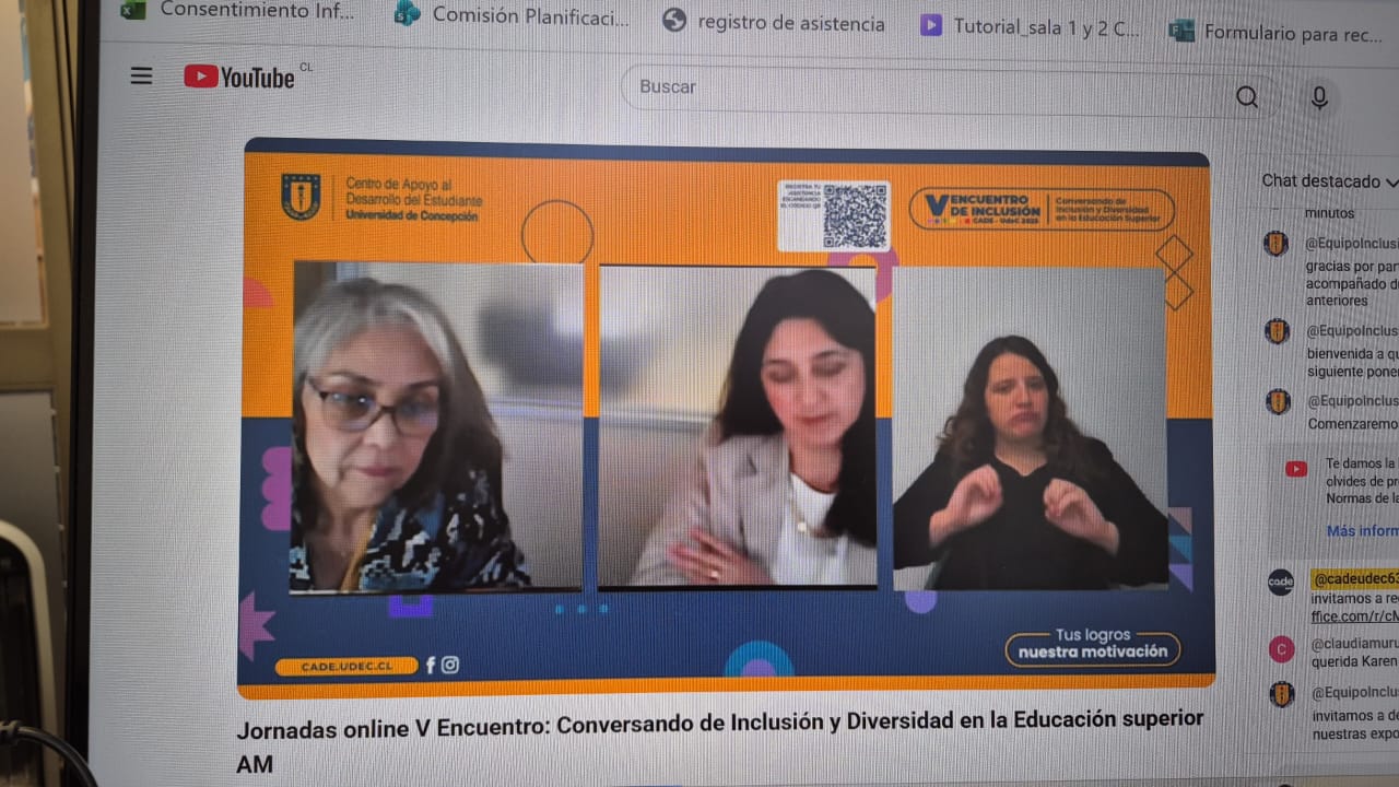 Académicas UST Los Ángeles presentan experiencia inclusiva en encuentro internacional de la Universidad de Concepción