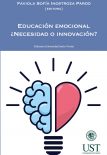 Educación emocional. ¿Necesidad o innovación?